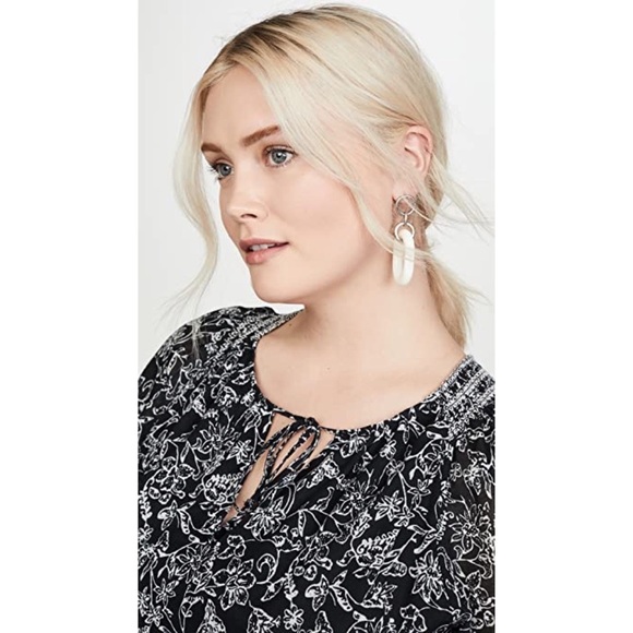 Parker Lindsay Tiered V Neck Dress in Black Aura, Small - Picture 12 of 13